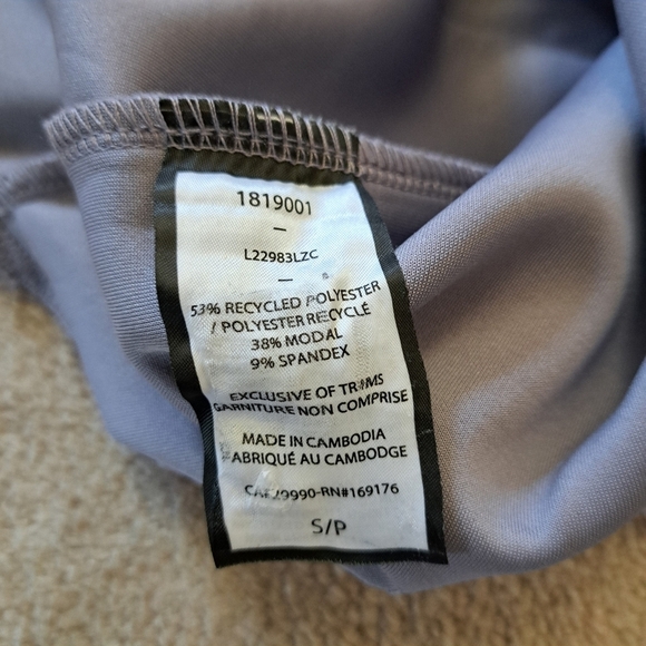 Lazy Pants Brushed Sueded Hoodie Pale Purple Women's Small Cozy Sweatshirt - Picture 8 of 11